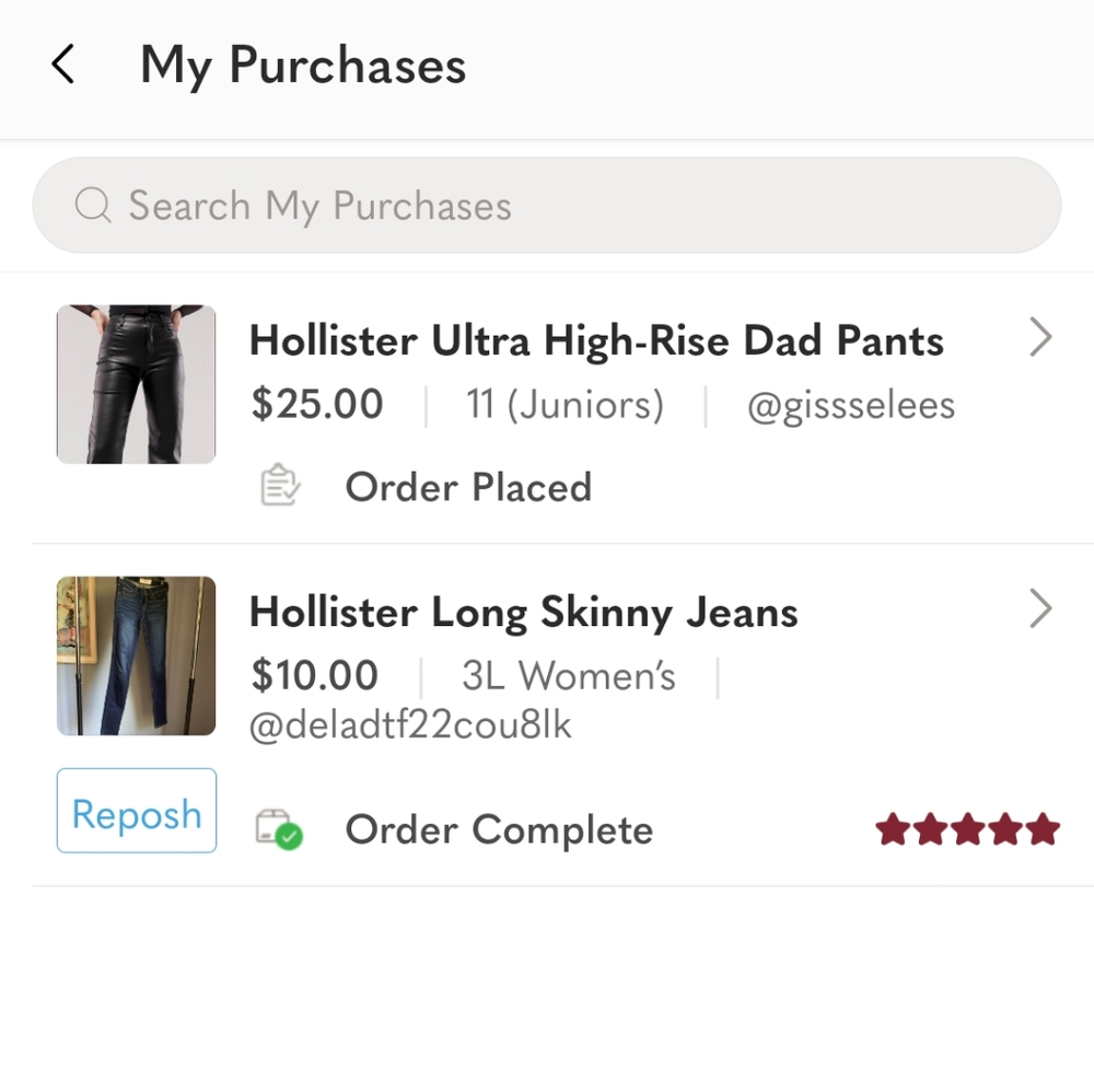 Hollister Long Skinny Jeans